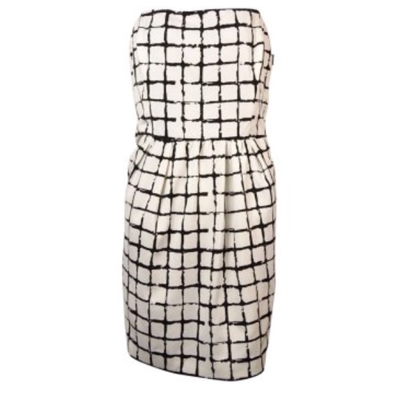 RACHEL Rachel Roy Dresses & Skirts - Rachel Roy black/white windowpane cocktail dress